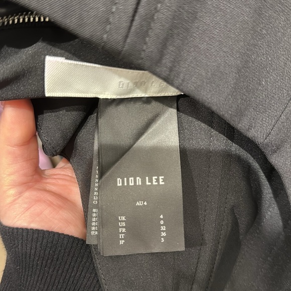 NWT Dion Lee Shadow Dart Corset Black/Black - Picture 7 of 7